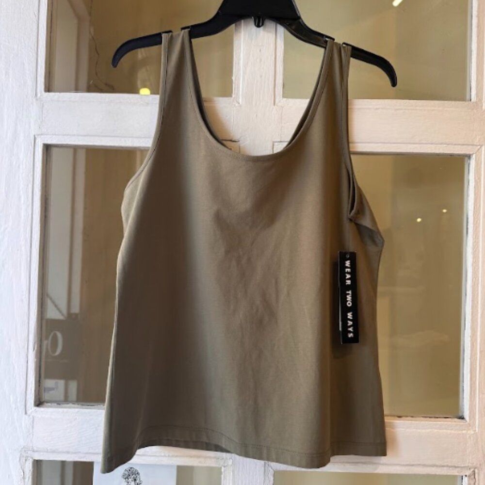 Wear 2 Ways Cami | Moss Green